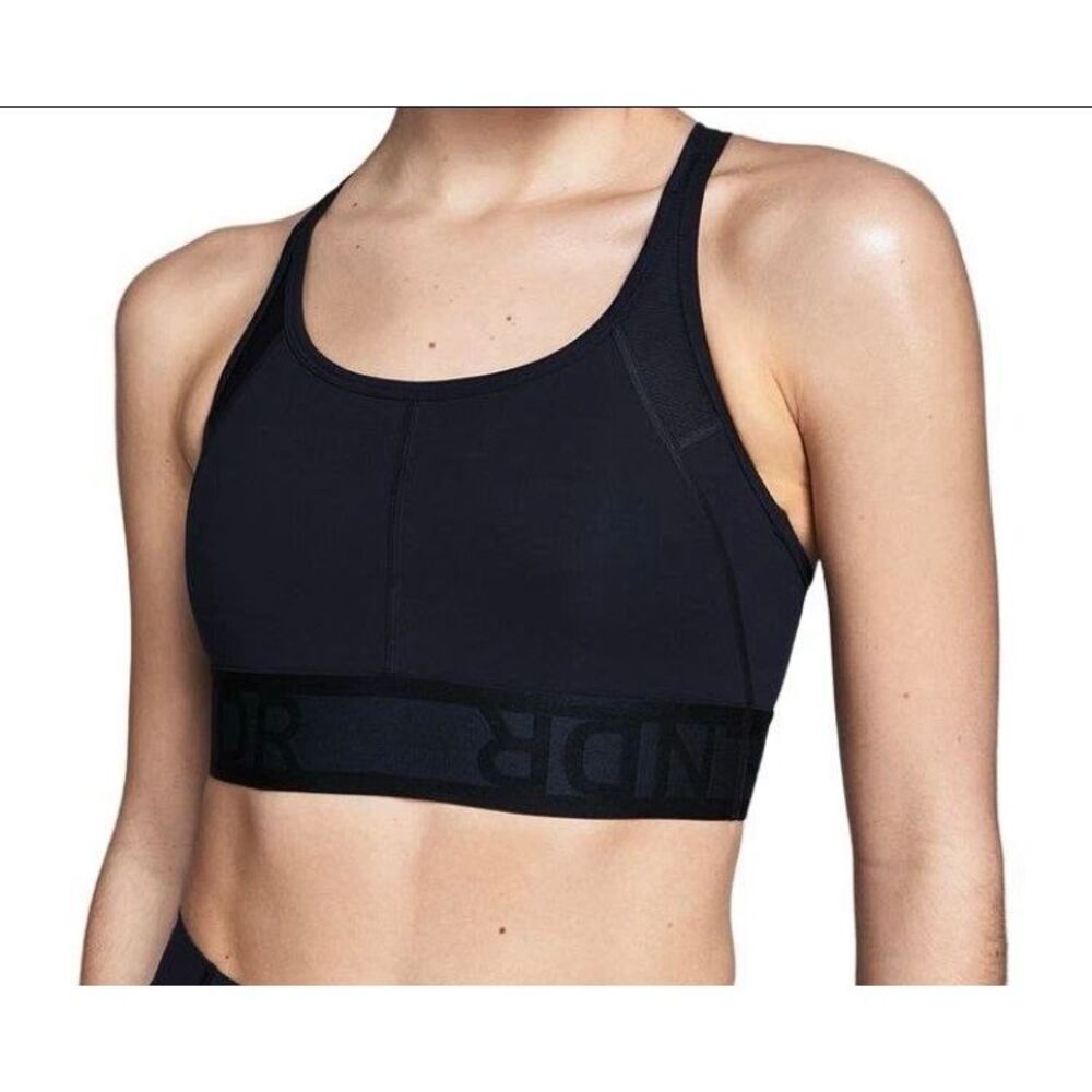 LNDR Black Molded Cup Crisscross Pull On Sports Bra XS #779